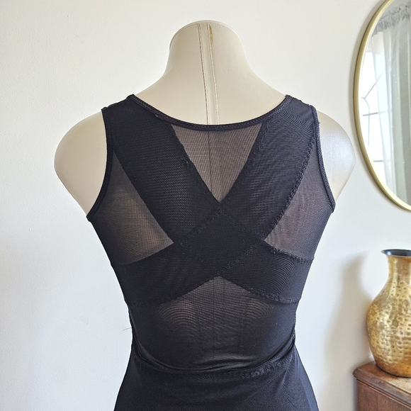 2 Pack Kymaro Tummy Control Body Shaper Black Slimming Tank Tops Compression - Picture 3 of 12